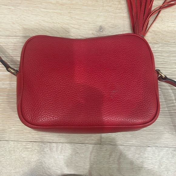 ONE DAY SALE!!!! Gucci authentic soho disco bag red leather - Picture 2 of 16